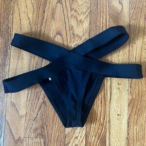 Velvet Sphynx Black Swim Bottoms
